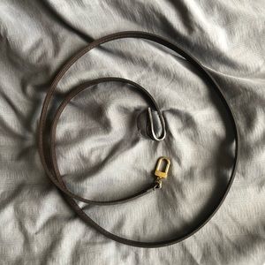 Sold!! Louis Vuitton damier ebene favorite strap